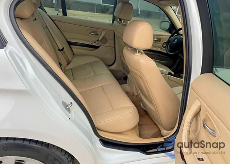 2011 BMW 328 I White z USA, uszkodzony, nr VIN WBAPH7G50BNM55998